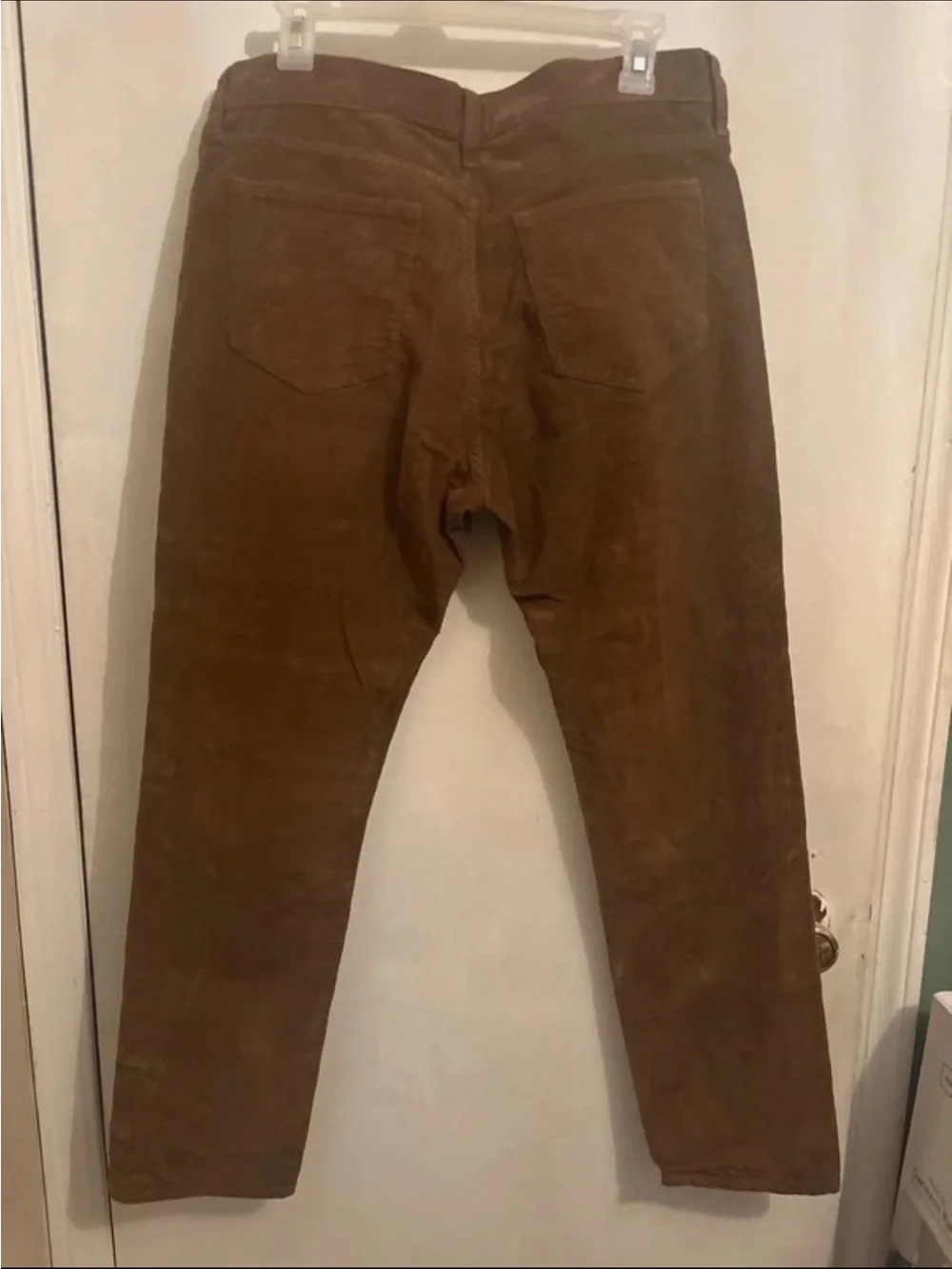 J. Crew Men’s Corduroy Pants in Chestnut Brown